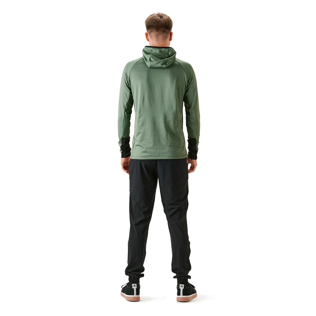 ROSE M Trail Grid Fleece Thermo Hoodie 4 ROSE M Trail Grid Fleece Thermo Hoodie - Image 4