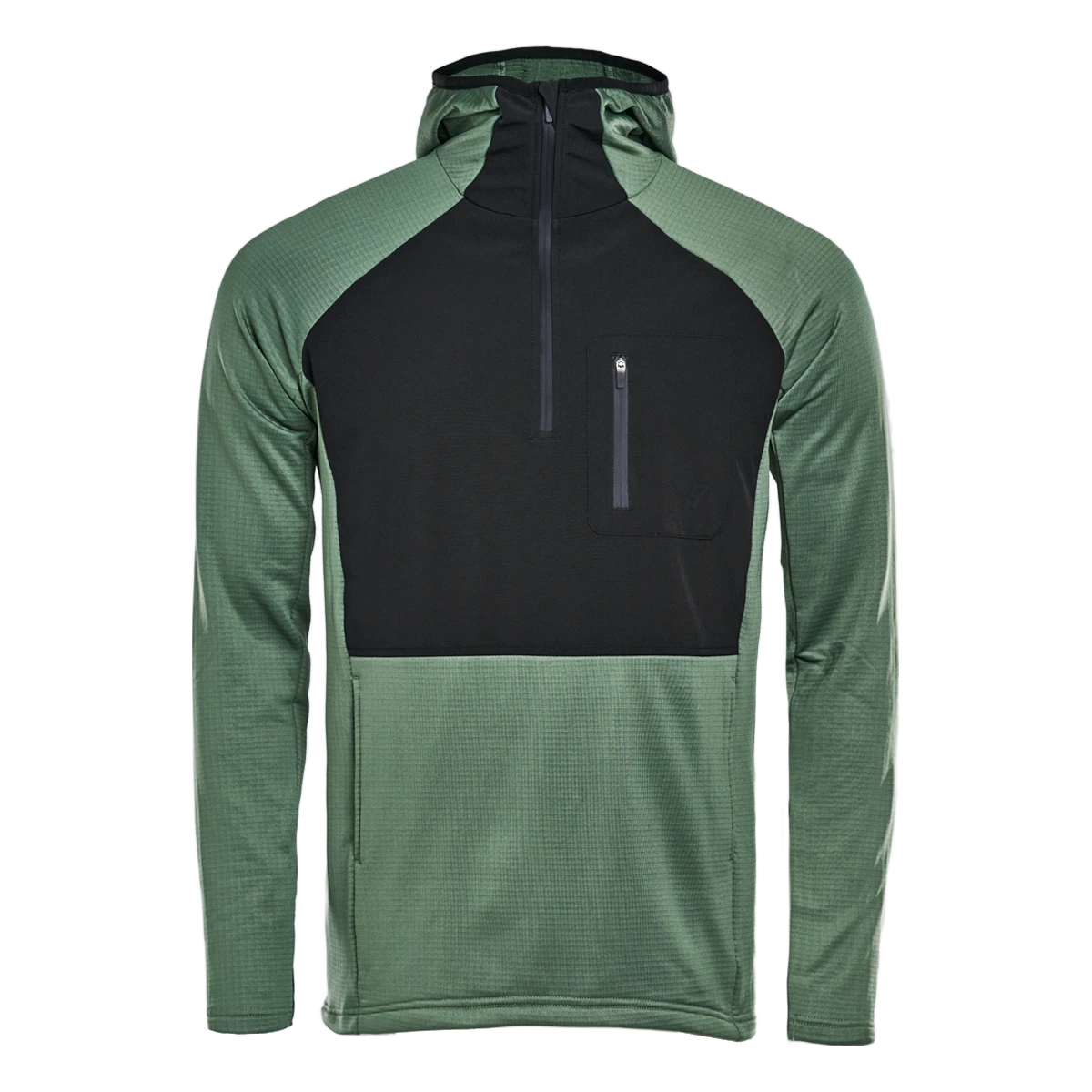 ROSE M Trail Grid Fleece Thermo Hoodie 1 ROSE M Trail Grid Fleece Thermo Hoodie