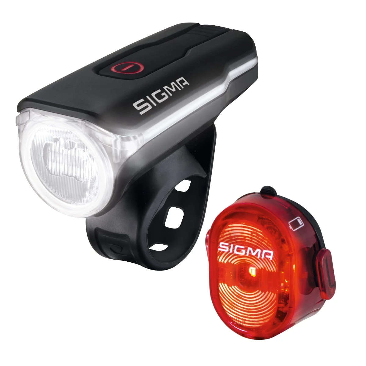 Sigma Aura 60 Front Light/Nugget II Rear Light Set 1 Sigma Aura 60 Front Light/Nugget II Rear Light Set