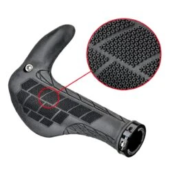 Rose Gel Pro BE-2 ERGOnomic Handlebar Grips With Bar End -Rosebikes 8B142F4FEB8C0AAC900429C719ADD699 1