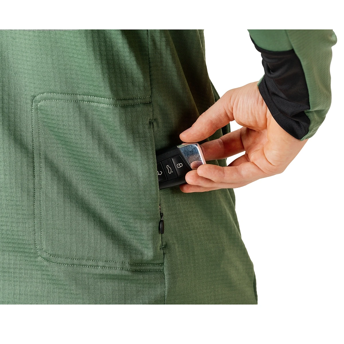 ROSE M Trail Grid Fleece Thermo Hoodie 9 ROSE M Trail Grid Fleece Thermo Hoodie - Image 9