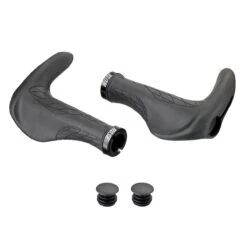 Rose Gel Pro BE-2 ERGOnomic Handlebar Grips With Bar End -Rosebikes A29B461E5F91CBE86B4918B58E3EC030