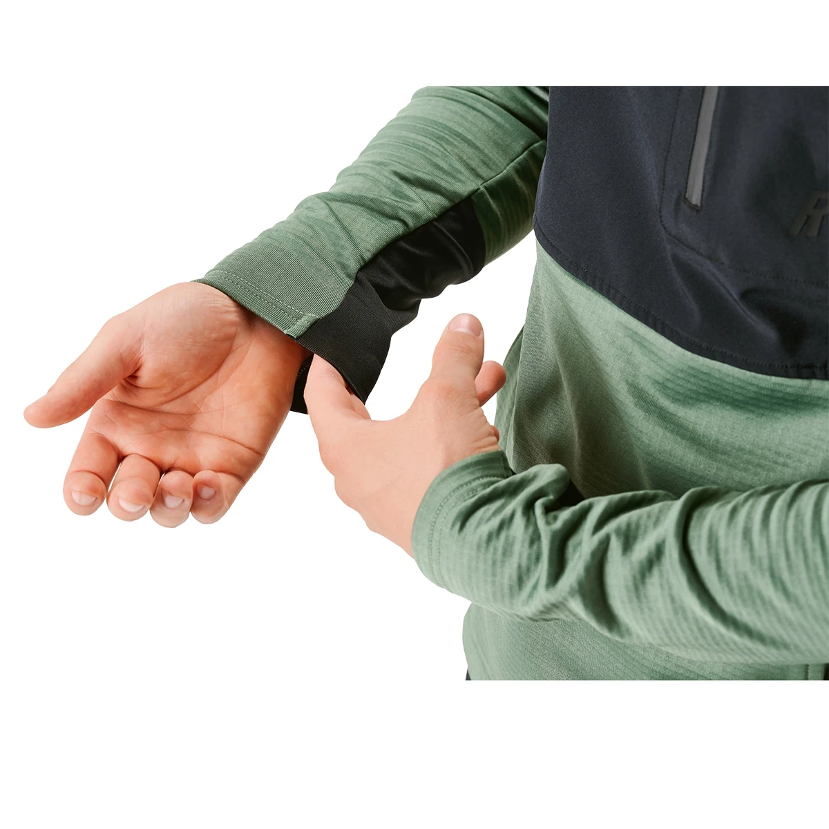 ROSE M Trail Grid Fleece Thermo Hoodie 7 ROSE M Trail Grid Fleece Thermo Hoodie - Image 7