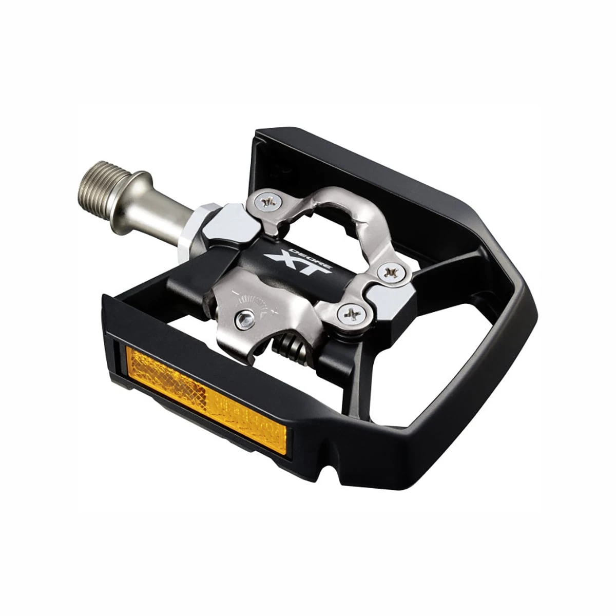 Shimano SPD PD-T8000 Deore XT Pedal Set (Dual-sided Pedals / Hybrid Pedals / Combo Pedals) 1 Shimano SPD PD-T8000 Deore XT Pedal Set (Dual-sided Pedals / Hybrid Pedals / Combo Pedals)