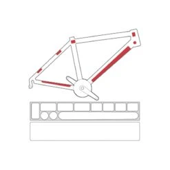 ZEFAL Skin Armor M Frame Protection Film Kit (shiny) -Rosebikes E93EEE6DDCBEAE09128025B733E54949 1