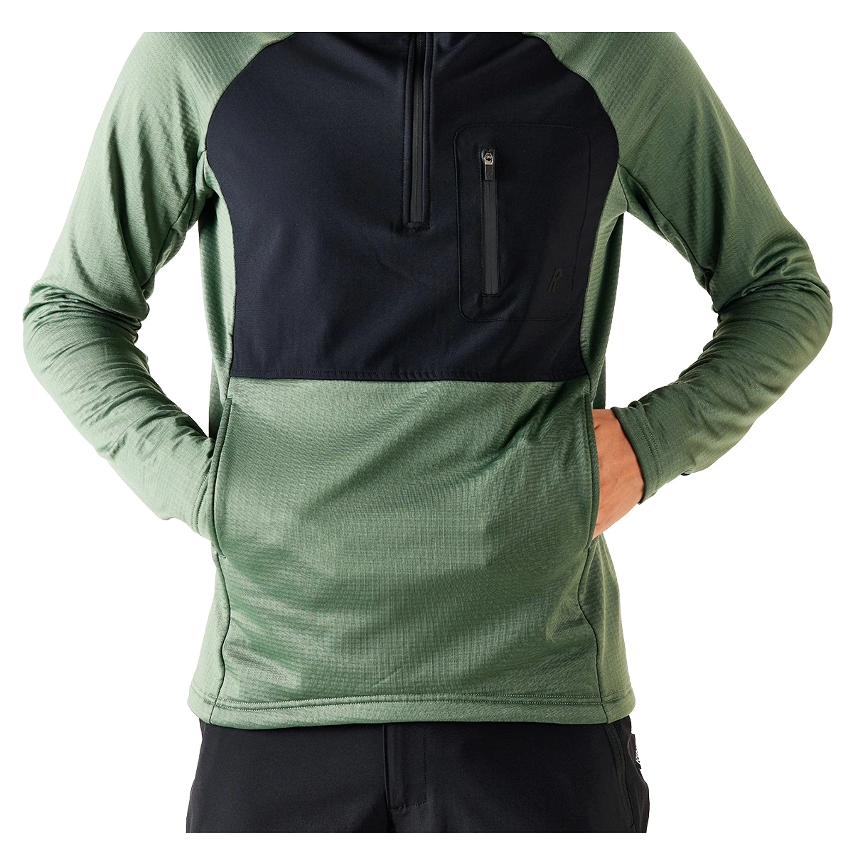 ROSE M Trail Grid Fleece Thermo Hoodie 8 ROSE M Trail Grid Fleece Thermo Hoodie - Image 8